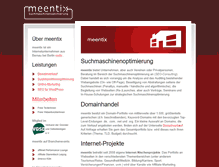 Tablet Screenshot of meentix.de